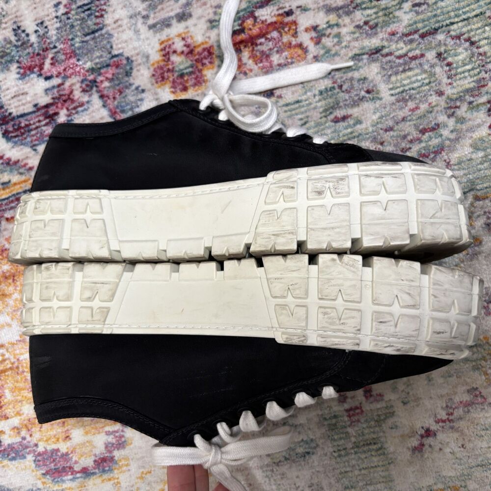 Prada Double Wheel Sneakers Black - Picture 4 of 12